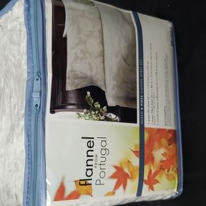 Flannel 100% Cotton queen sheets set